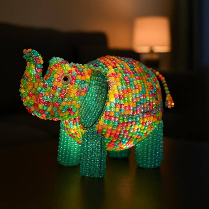 Beadworx By Extol Accessories Ltd. - Wholesale Accent/Desk Lamp - Lamp, Elephant1