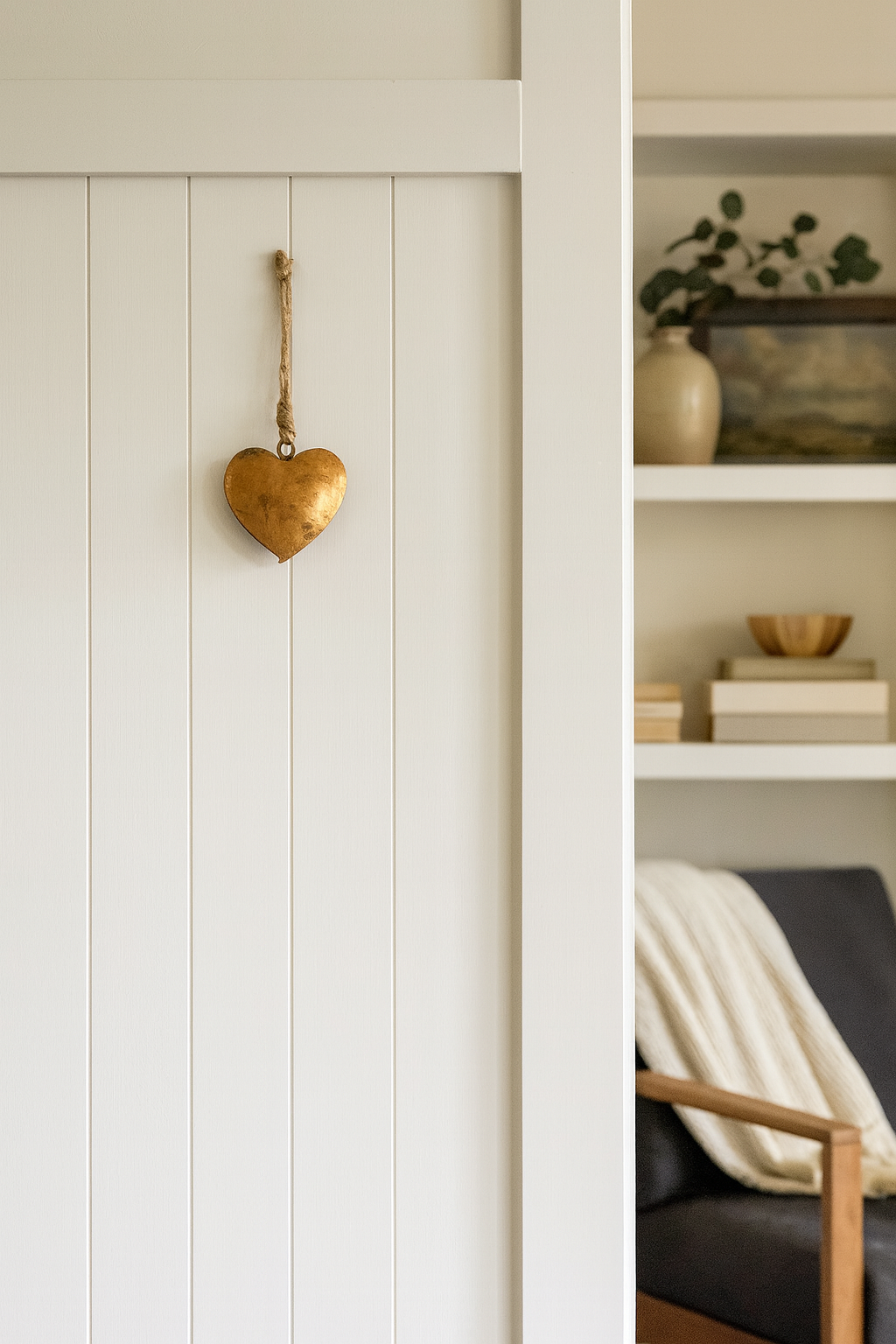 Matr Boomie Fair Trade - Wholesale Wind Chime - Alaya Heart Wind Chime - Rustic Bell3