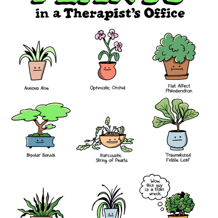 War and Peas - Wholesale Art Print - Therapy Plants Signed Print2