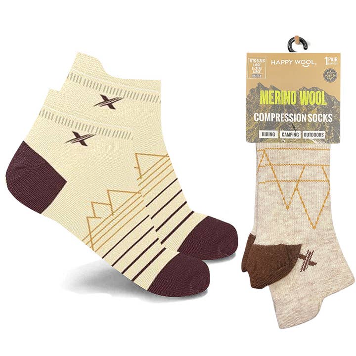 The American Gift Company (TAGCO) - Wholesale Socks - Unisex - MERINO WOOL ANKLE SOCKS - HIKING, CAMPING, SNOW