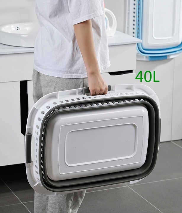 VIGOR - Wholesale Laundry basket - Perfect Space Saving Premium Quality Basket Collapsible Plas5