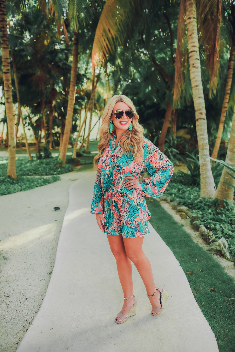 Multi Paradise Awaits Pleated Set for wholesale on Faire4