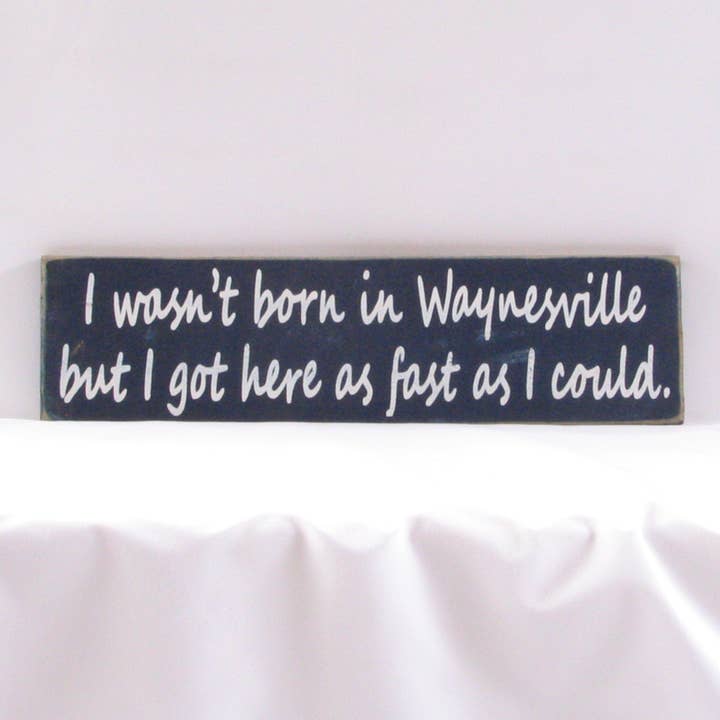 Customized Home Town Pride Distressed Wooden Sign, Home Town for wholesale by New Direction Crafters