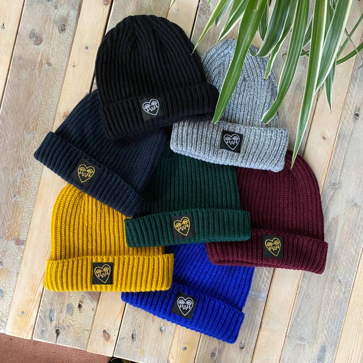 Cousins Collective - Wholesale Beanie - Unisex - Crying Heart Trawler Beanie Hat