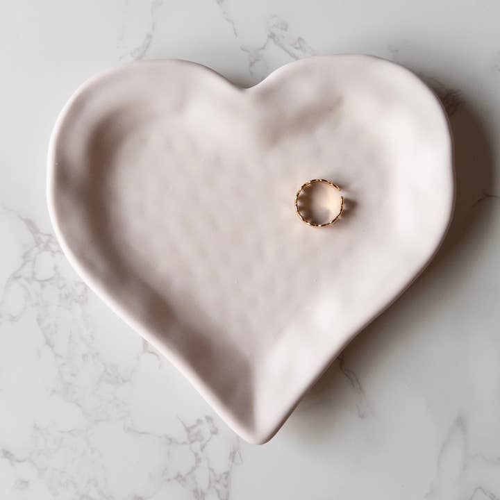 Organic Heart Tray | Unique Jewelry Tray for wholesale by Siena Style