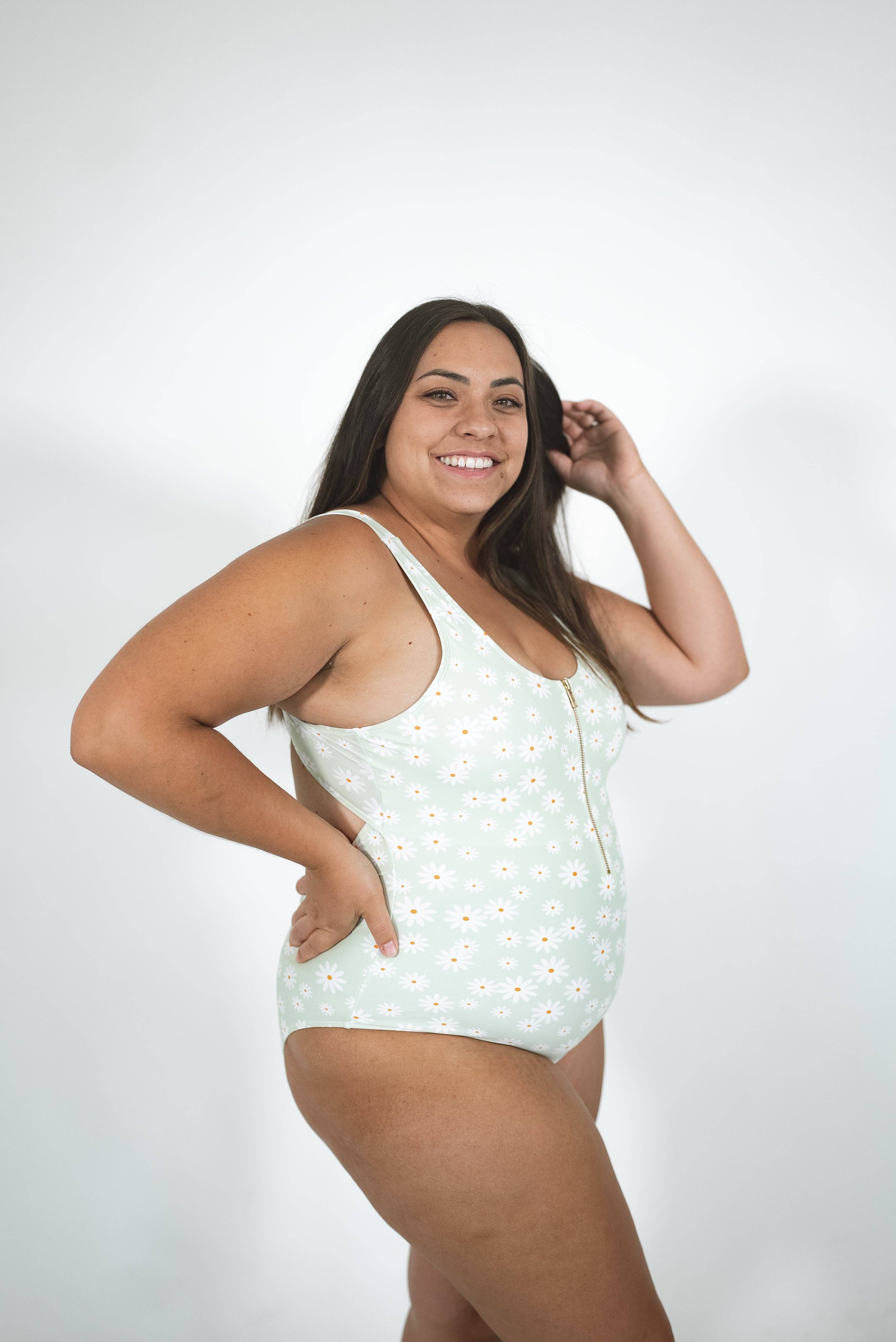 Women's Zip Up One Piece | Green Daisy for wholesale on Faire2