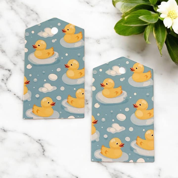 12 X Eendjes Cadeaulabels, Cadeauverpakking, Bagagelabels, Kaarten Maken voor wholesale door simply creative