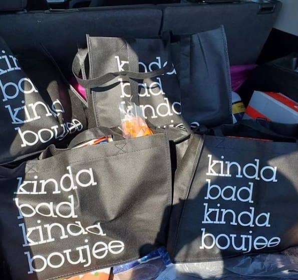 One Messy Bun - Wholesale Tote Bag - Women's - Boujee Tote6