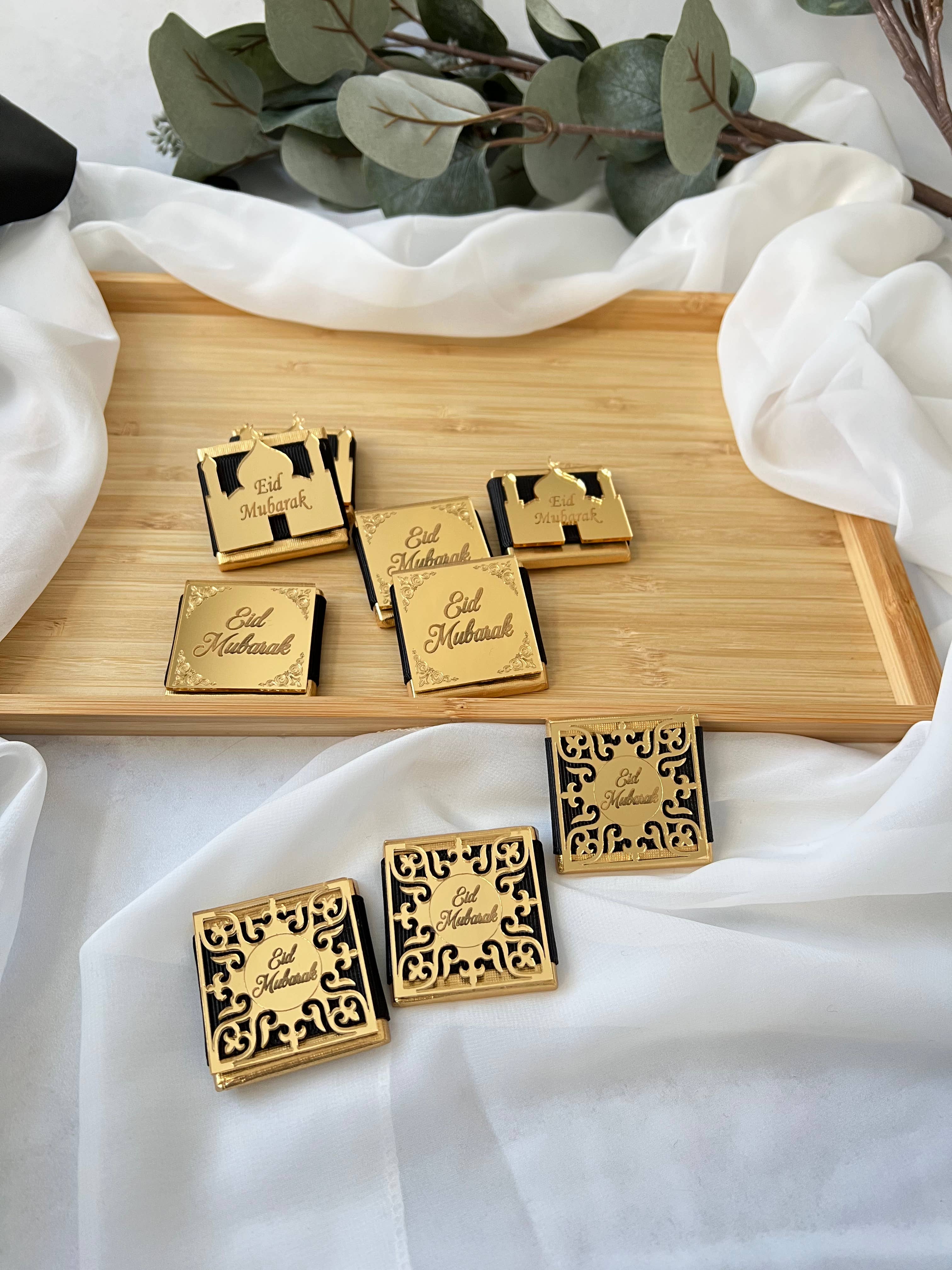 Uniq Favors - Wholesale Chocolate Box - Eid Mubarek Chocolate Box, Ramadan Kareem Favors7