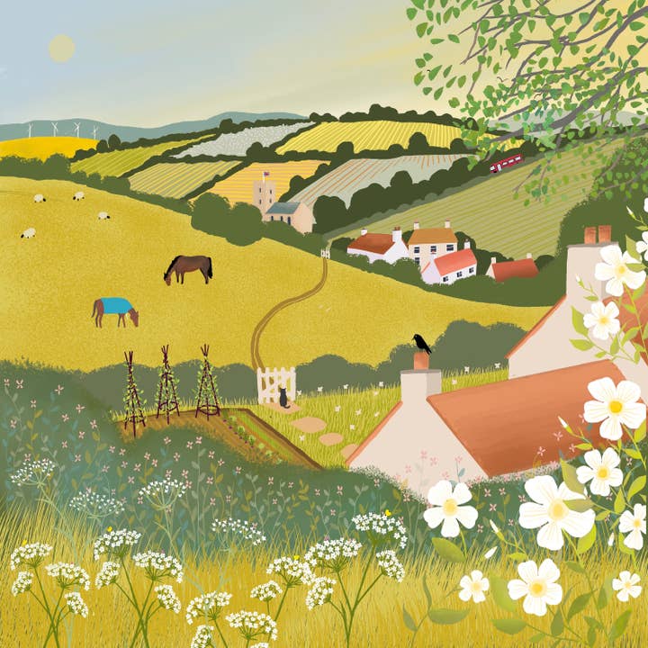 Stugväggdekoration, Sommarbete för wholesale av Galloway Arts