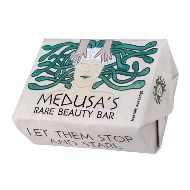 Medusa's Rare Beauty Bar Soap for wholesale by Unemployed Philosophers Guild