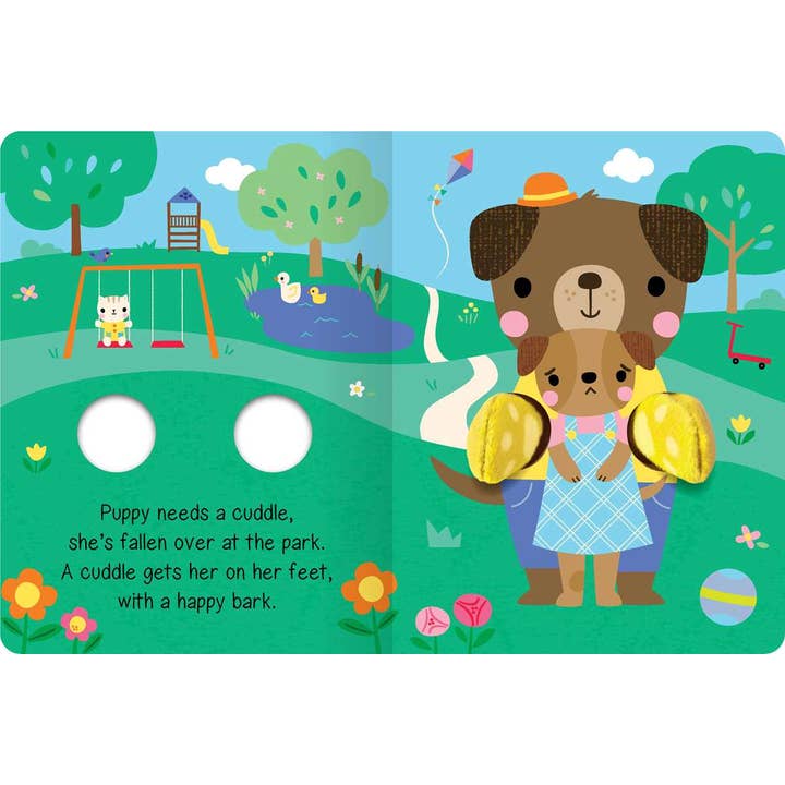 Simon & Schuster - Wholesale Baby & Toddler Book (0-2) - Cuddle Time: Finger Puppet Book by3