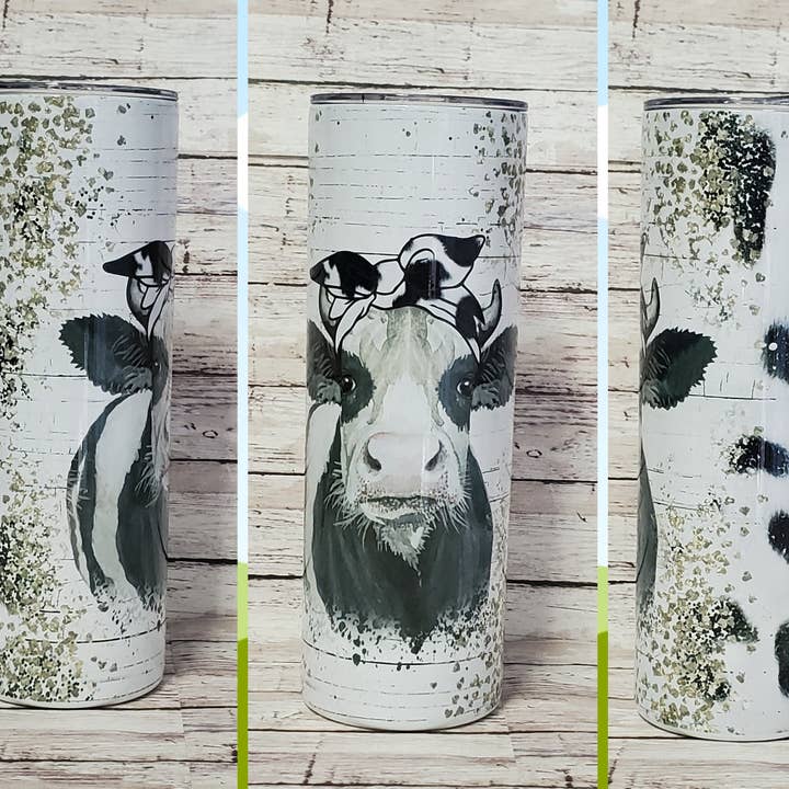 20 Ounce Tumbler~ COW for wholesale by Paxton's One Stop Shop LLC
