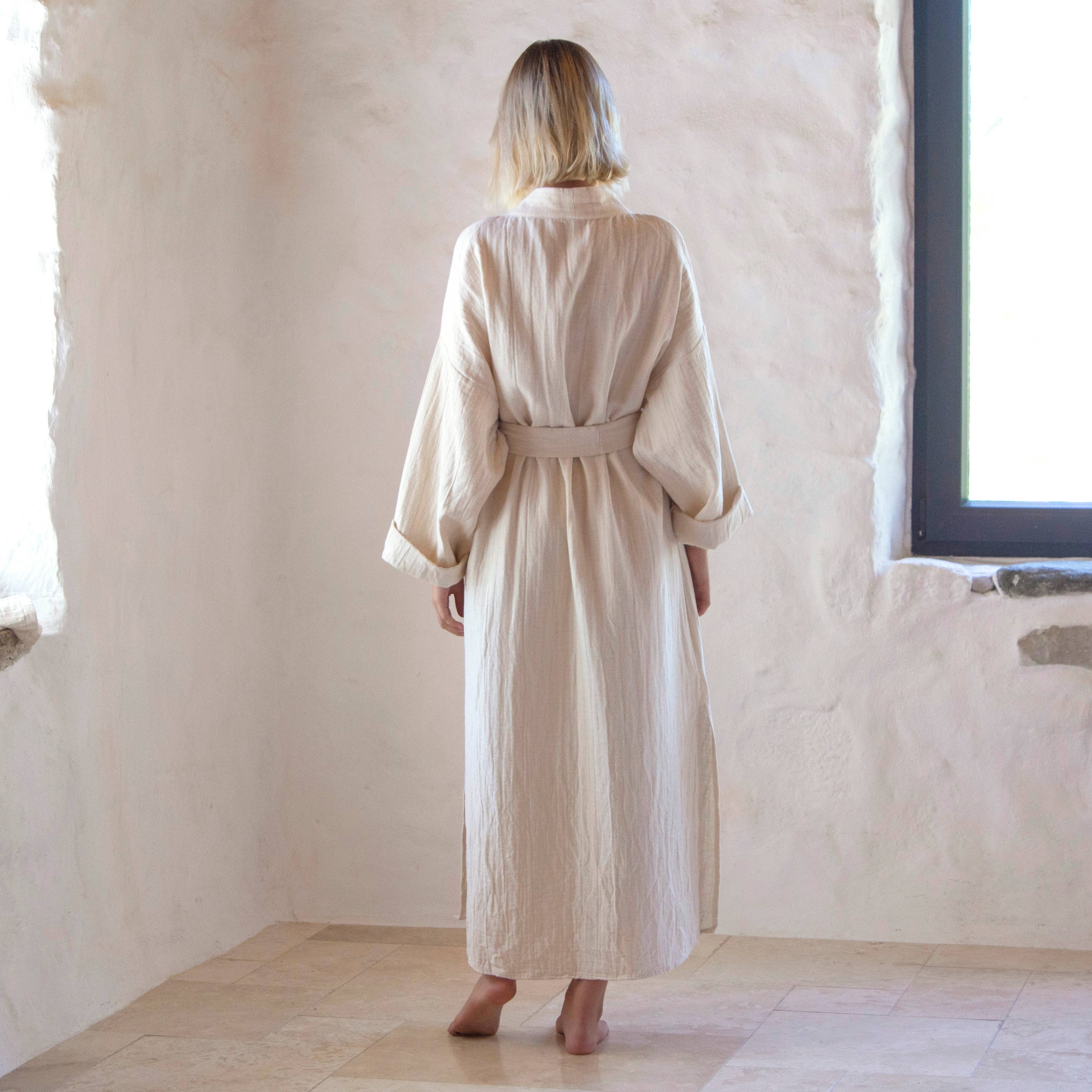 loom.ist - Wholesale Robe - Women's - Muslin double-layered cotton robe24
