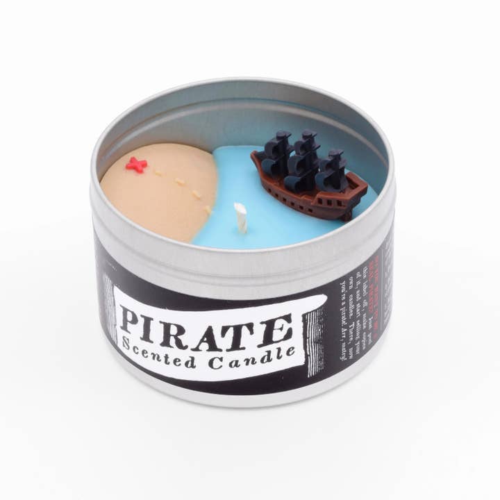 JD and Kate Industries - Wholesale Novelty Candle - Pirate Scented Candle