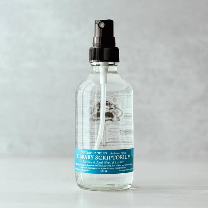 Bibliothek Scriptorium 4 fl oz Raumambiente Raumspray für den Großhandel von Cantrip Candles