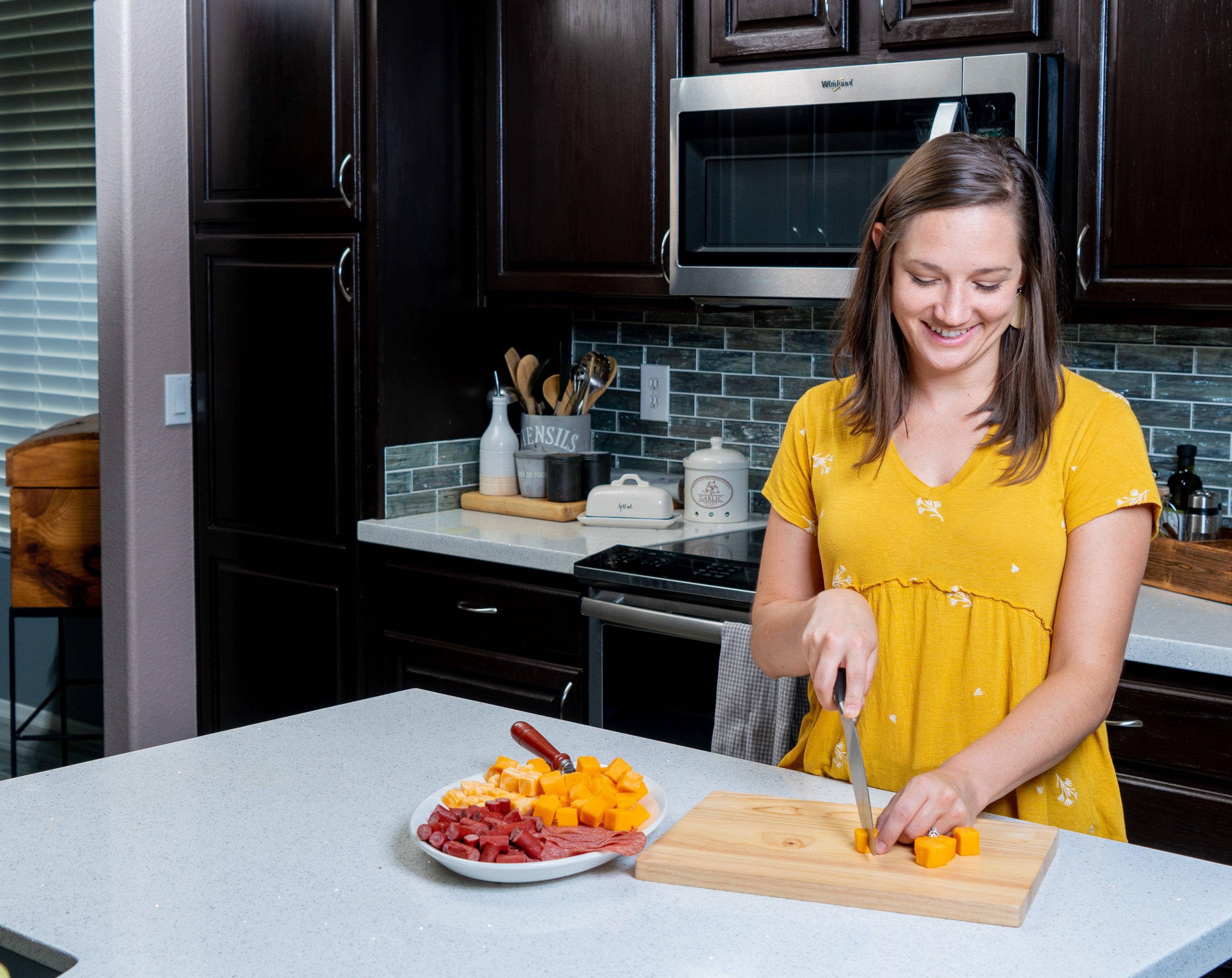 MakerFlo - Wholesale Cutting Board - Rubberwood Cutting Board15