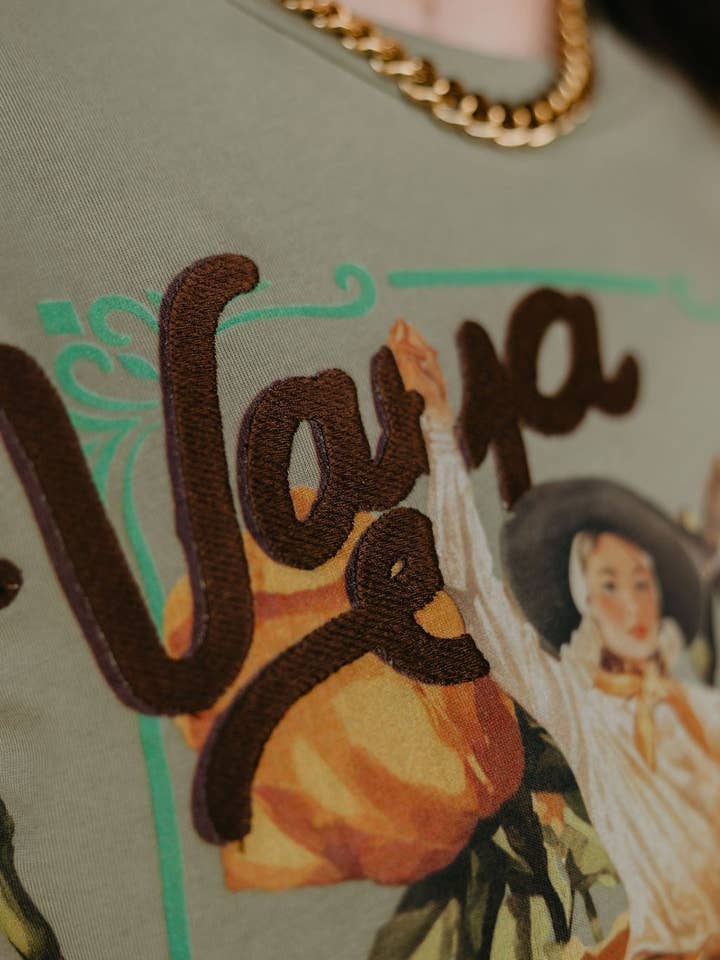 Rodeo Quincy - Wholesale Screen Printed T-Shirt - Women's - Vaya Con Dios Tee3