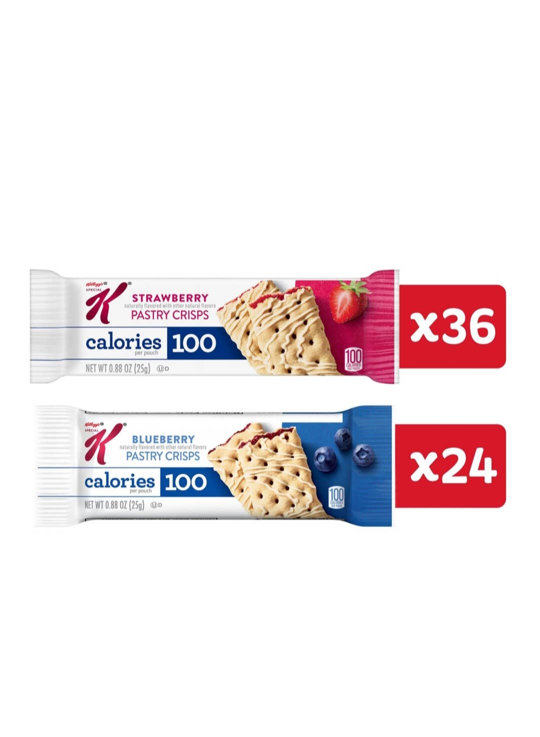 Majestic Wholesale - Wholesale Crackers - Special K Pastry Crisps Variety Pack, 60CT1