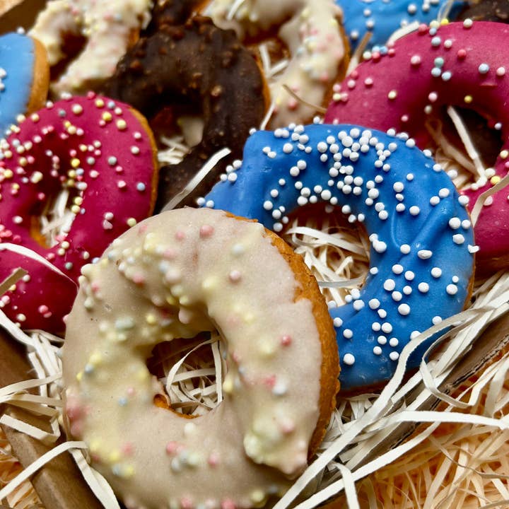 Life Of Riley Bakery Ltd – wholesale Pet treats – Dog – Doggy Doughnuts - Box of 124