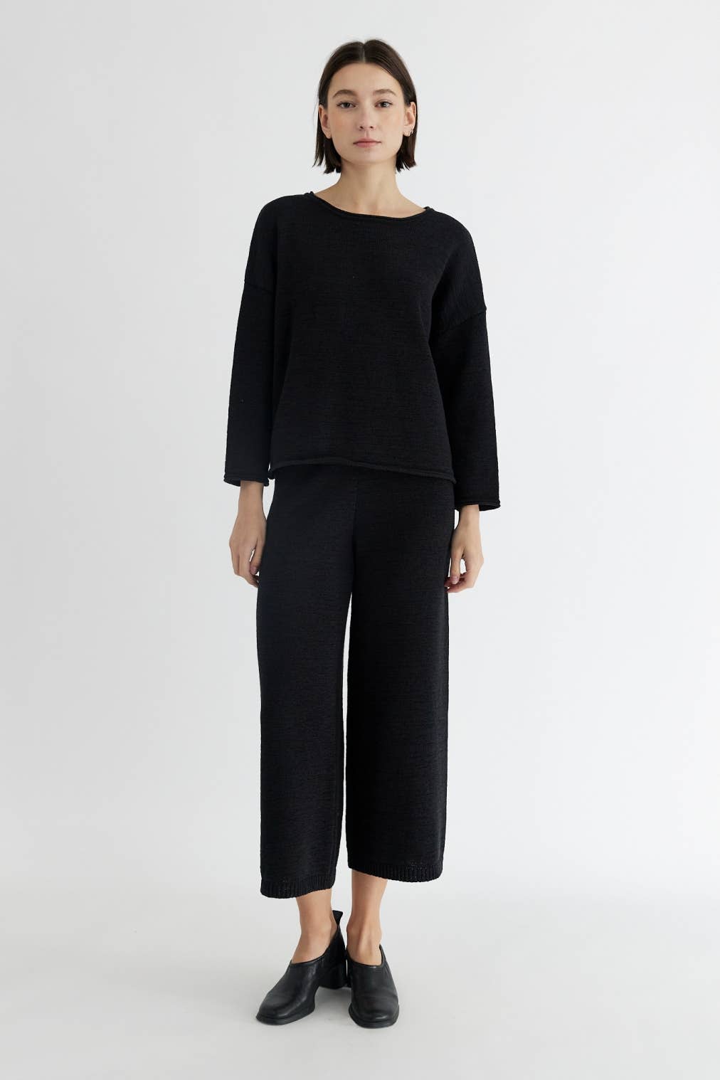 MOD REF - Wholesale Pants - Women's - The Zoe Pants | Knit Culotte Pants4