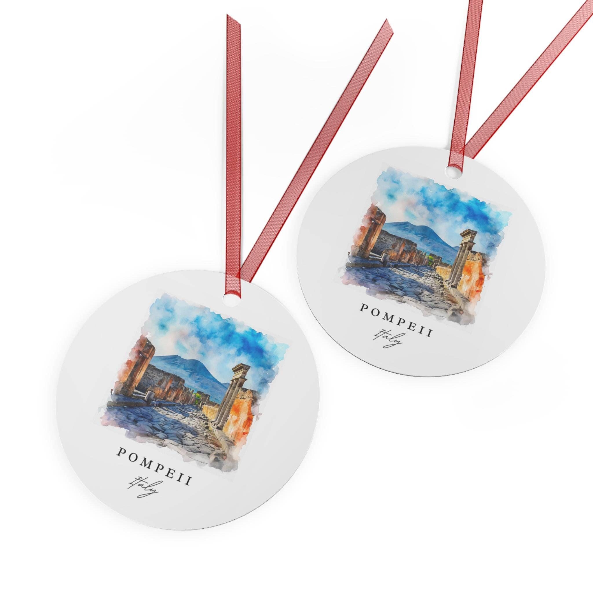 Premium Travel Art - Wholesale Ornament - Pompeii Christmas Ornament | Durable Ceramic2