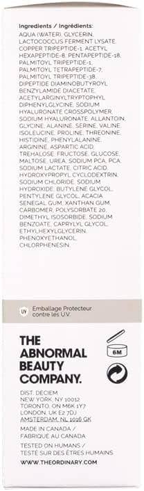 MEHIAZ - Wholesale Facial Serum/Concentrate - The Ordinary "Buffet" + Copper Peptides 1% Serum – 30ml

4