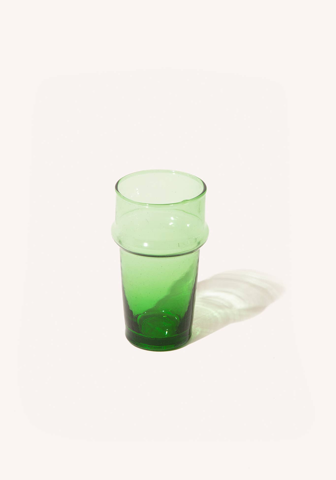 Voyage - Wholesale Drinking Glass/Cup - Moroccan Palm Green Beldi Glass (24)5