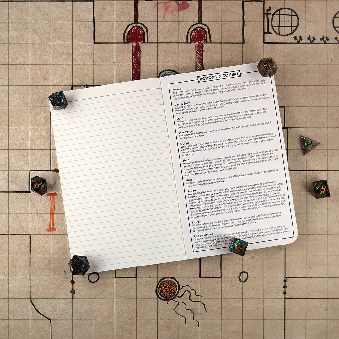 The Raven and the Goose - Wholesale Notebook - Druid Notebook - Large (D&D 5E)7