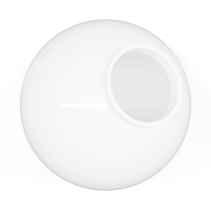 KastLite 10" Acrylic Outdoor Lamp Post Globe Light Diffuser for wholesale by KastLite