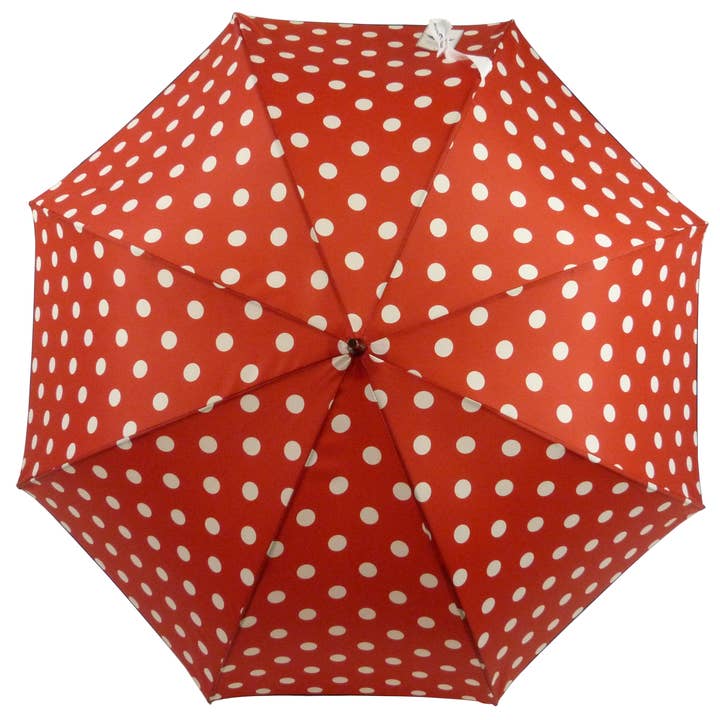 Le parapluie français - Vendita all'ingrosso Ombrello - Donna - Pisello rosso1
