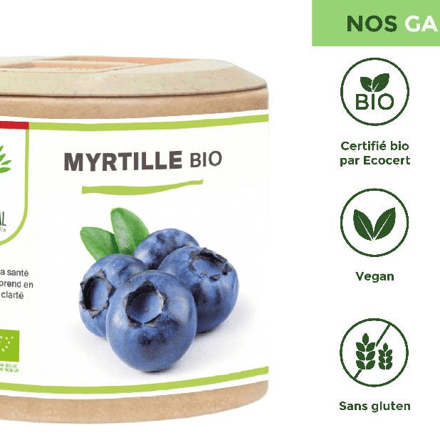 Bioptimal – Großhandel Nahrungsergänzungsmittel/Vitamin zum Einnehmen – Bio-Heidelbeerkapseln - Bioptimal8