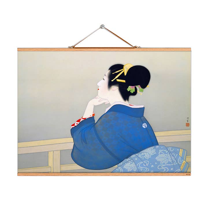 Rulla bild illustration # 421/ Ukiyo-e/ung kvinna för wholesale av Eicie