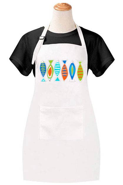 M Design Studio Gifts - Wholesale Apron - Six Fish Apron1
