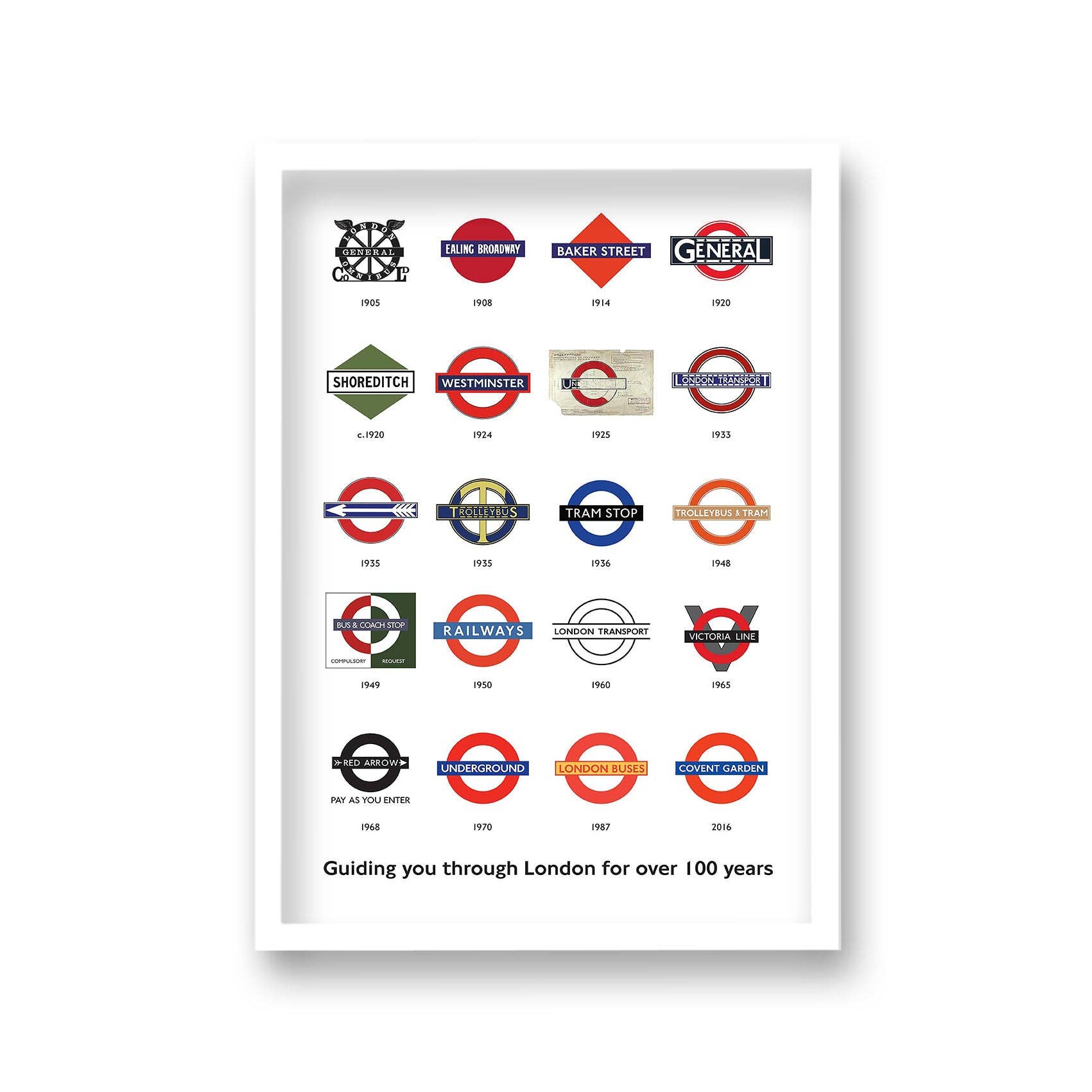 Gallery Print and Art - Wholesale Art Print - Vintage London Underground Signs1