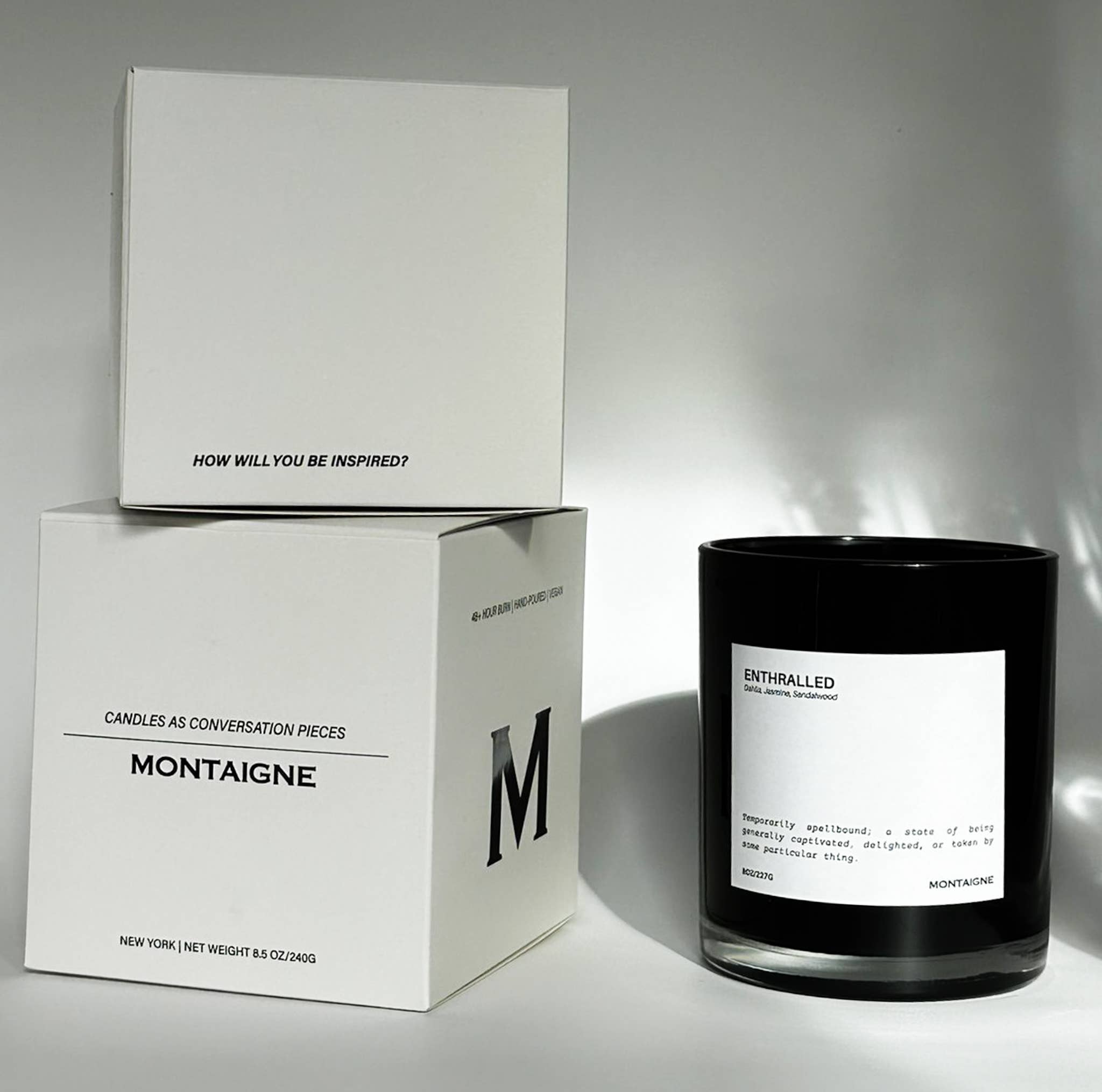 MONTAIGNE - Wholesale Jar/Filled Candle - ENTHRALLED CANDLE1