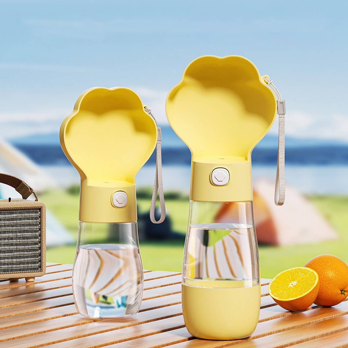 PAWPAWwholesale - Wholesale Pet Water Bottle - Dog - Travel Pet Water Dispenser for Dogs and Cats_CWMM629112