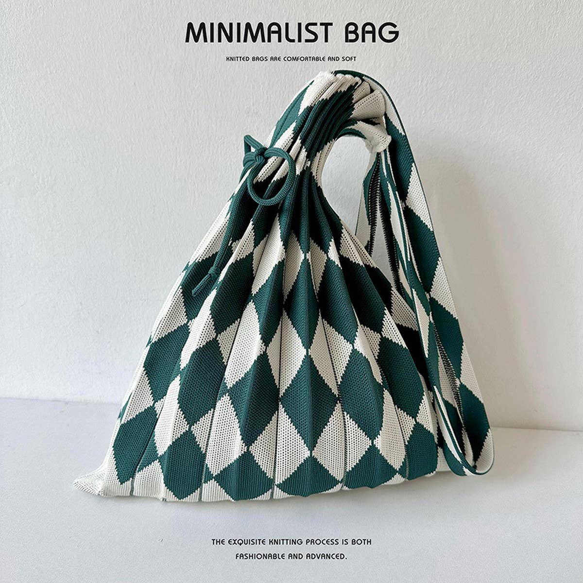 ACCITY - Wholesale Shoulder Bag - Women's - Large Knit Pleated Crossbody Shoulder Bag for Wome_CWAB153313