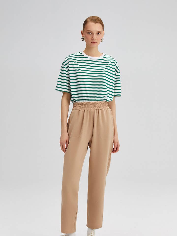 KREPBYXOR MED ELASTISK MIDJA för wholesale av Touché Privé EU