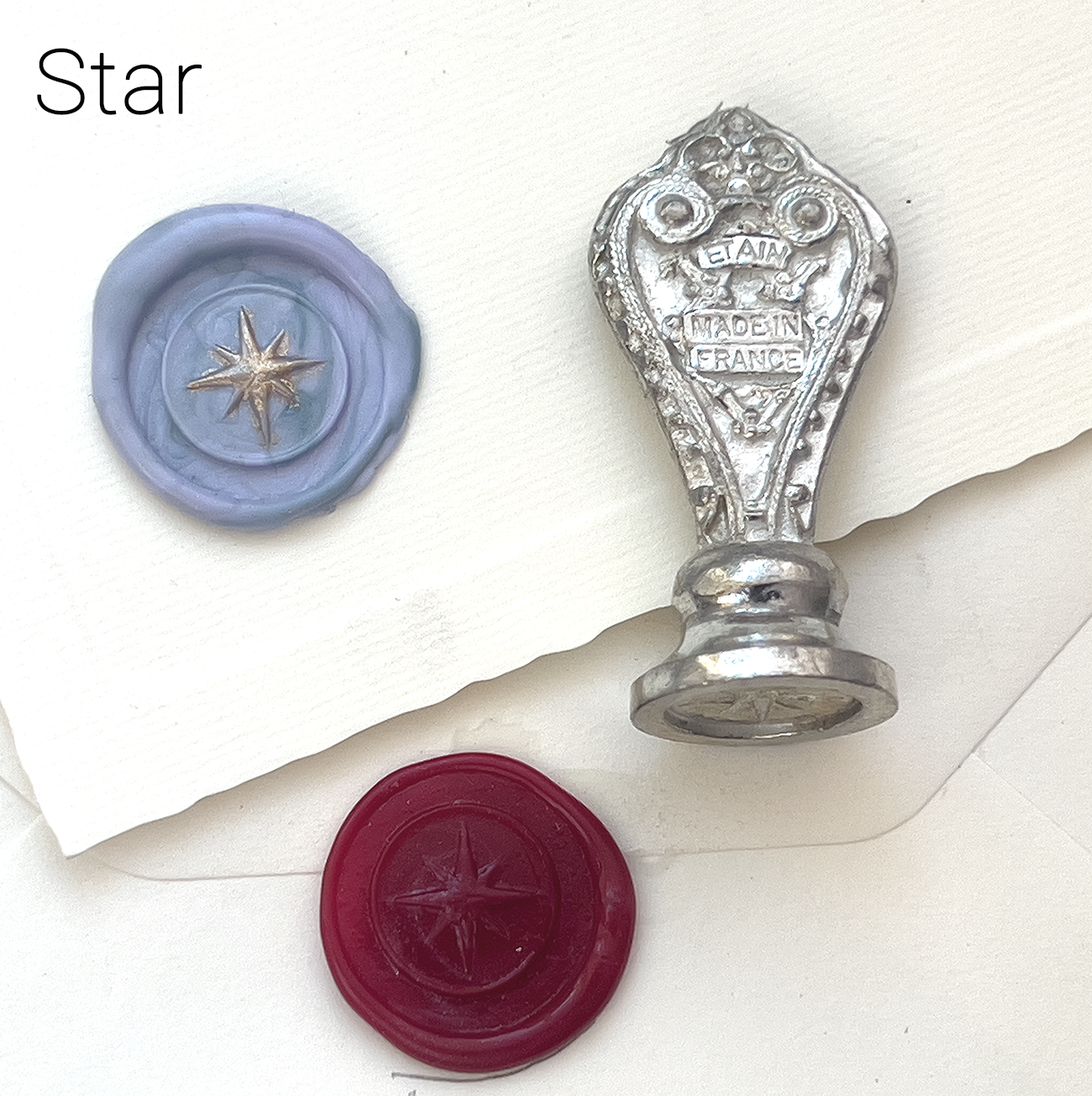 Papier Plume - Wholesale Rubber/Decorative Stamp - Wax Seals from France - Cast Pewter - 17 UNIQUE 3D Designs15