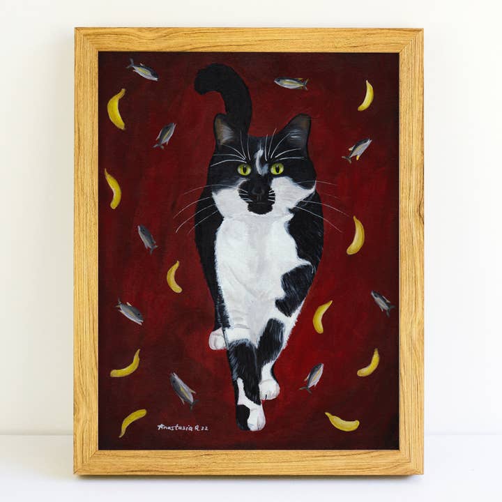 Mitzy Art Print for wholesale by MeerCatArt