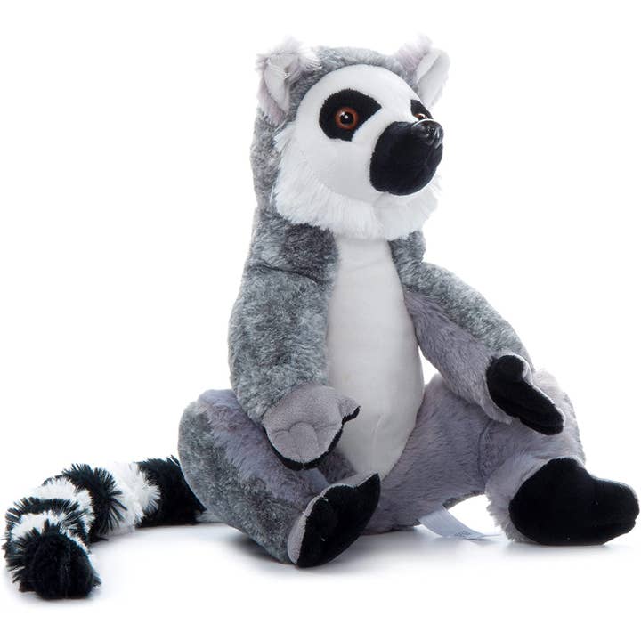 Lémurien à queue annelée Wild Onez de 12 po (26 cm) pour la vente par The Petting Zoo
