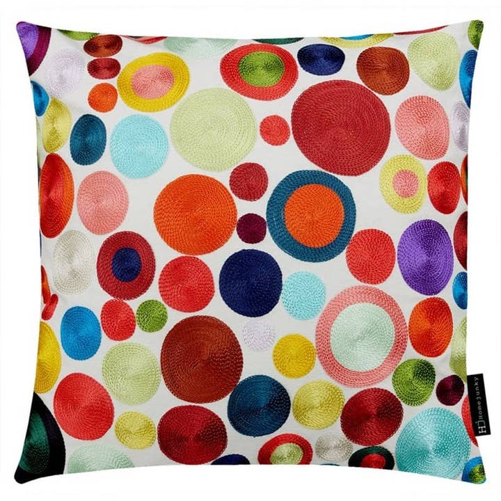 497 Cushion Circles Embroidery 45X45 for wholesale by Home Junky