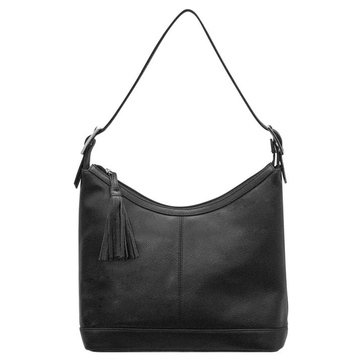Classic Leather Hobo for wholesale by ili New York
