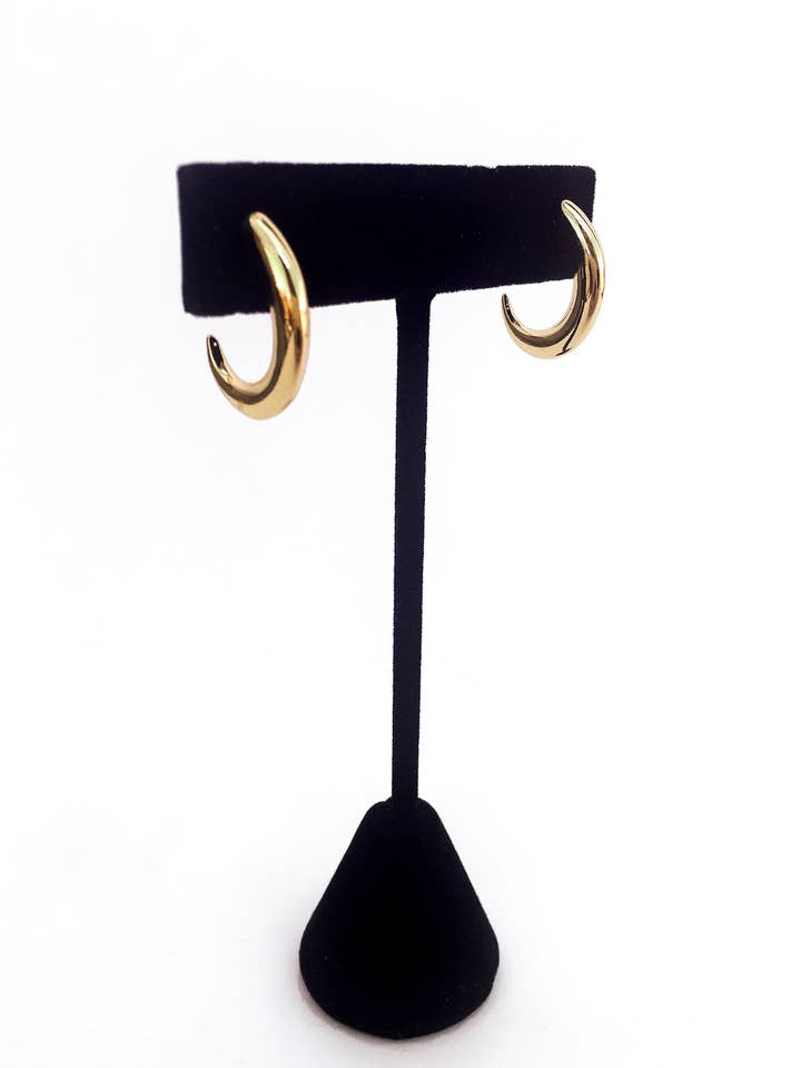 Boucles d'oreilles griffes en or pour la vente par Jewel Cult