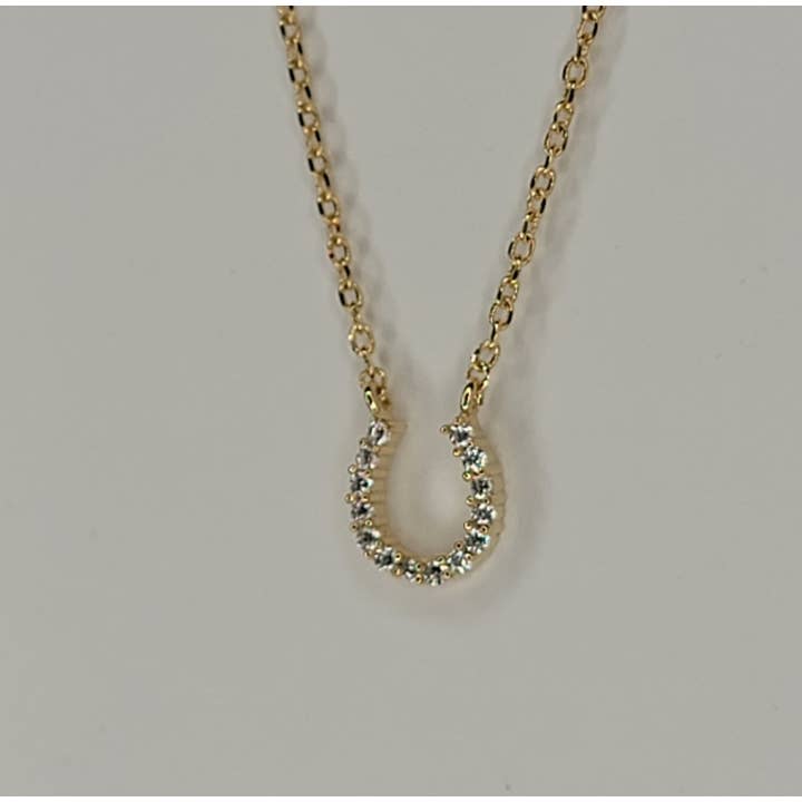 Mini Horseshoe Necklace for wholesale by BETTYOH INC