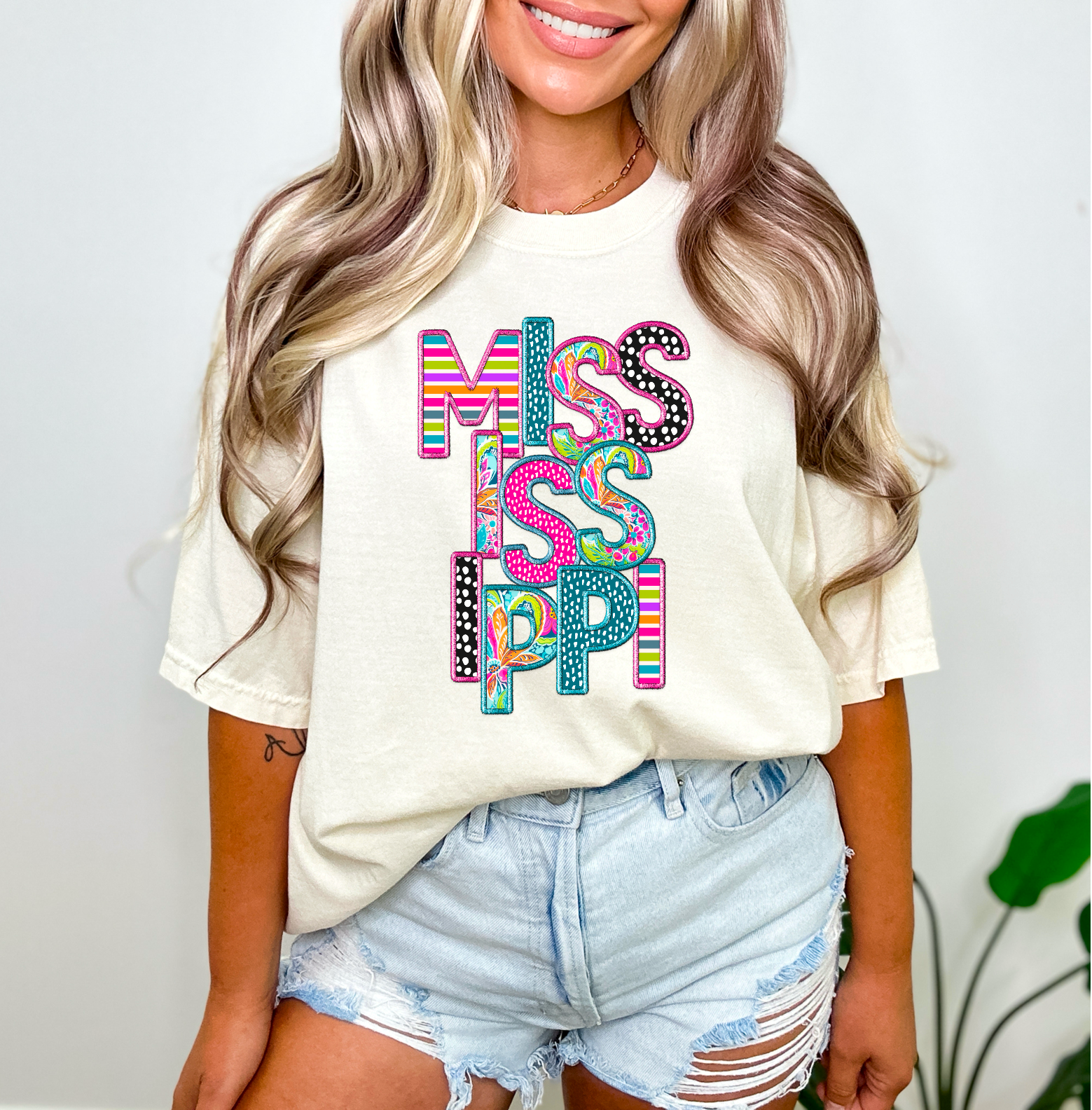 Simple Tymes - Wholesale Sublimation Transfer - Bright States Faux Embroidery DTF Print23