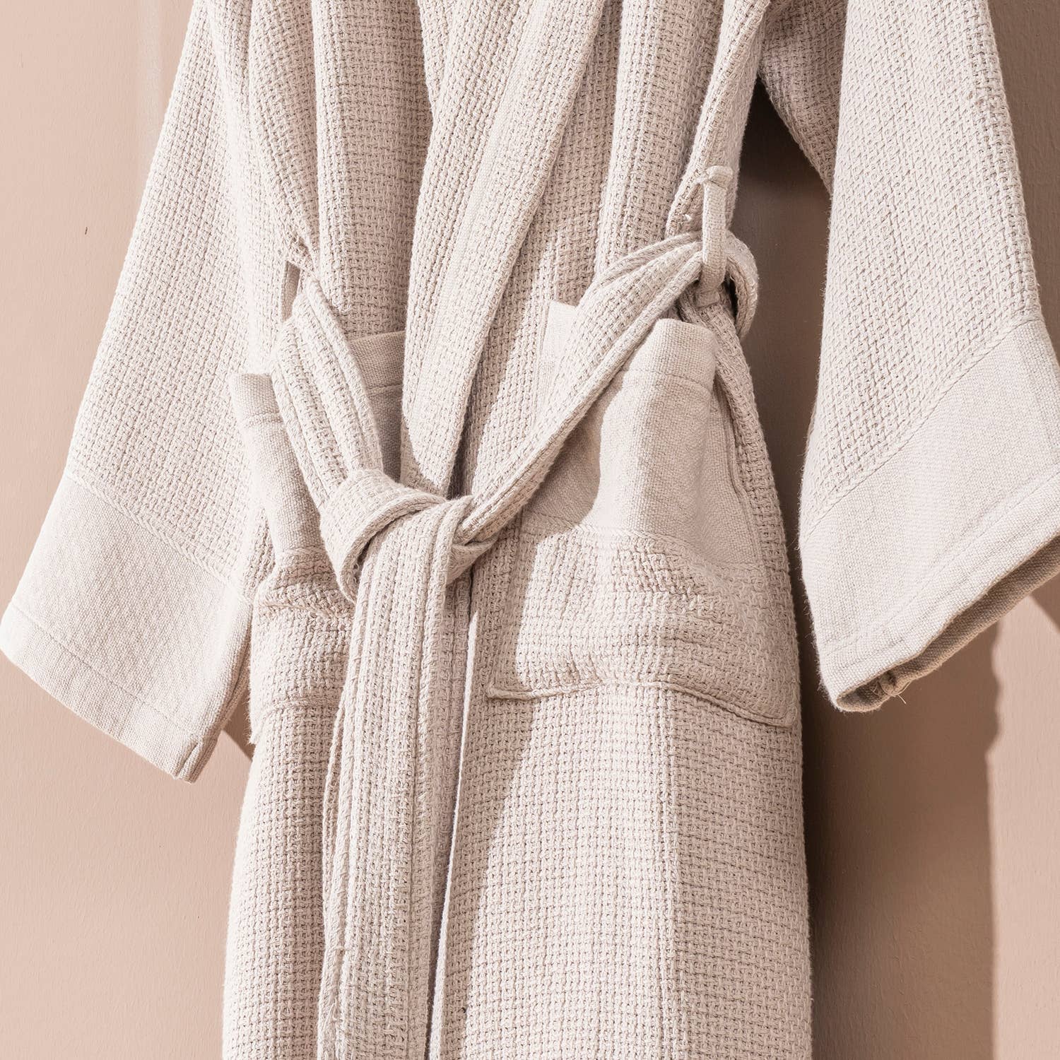 Kikoya - Wholesale Robe - Women's - Stonewash Bathrobe Turkish Cotton LightWeight Hood Quick-dry2