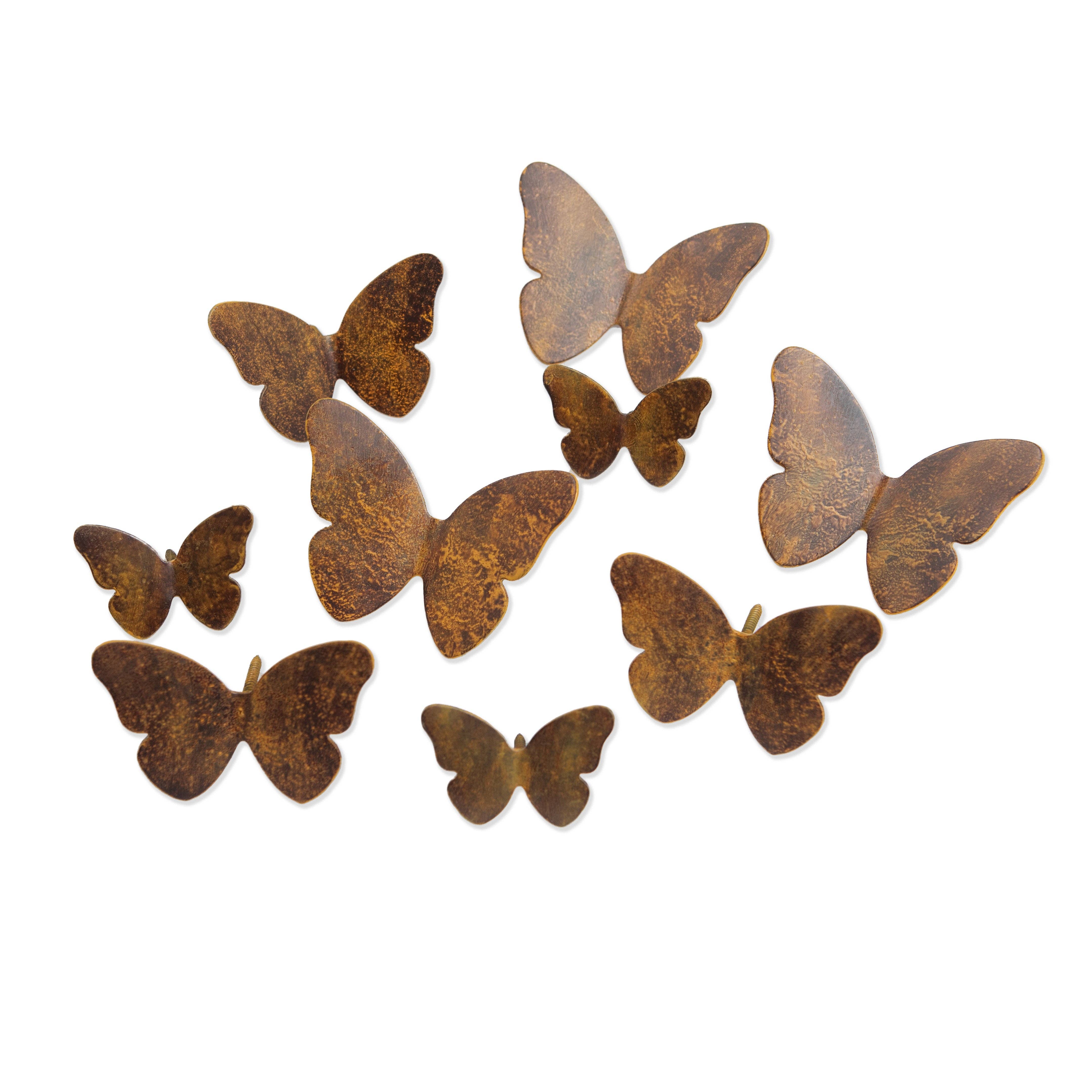 Sugarboo & Co - Wholesale Wall Accent - Small Butterfly Installation - Assorted Set of 121