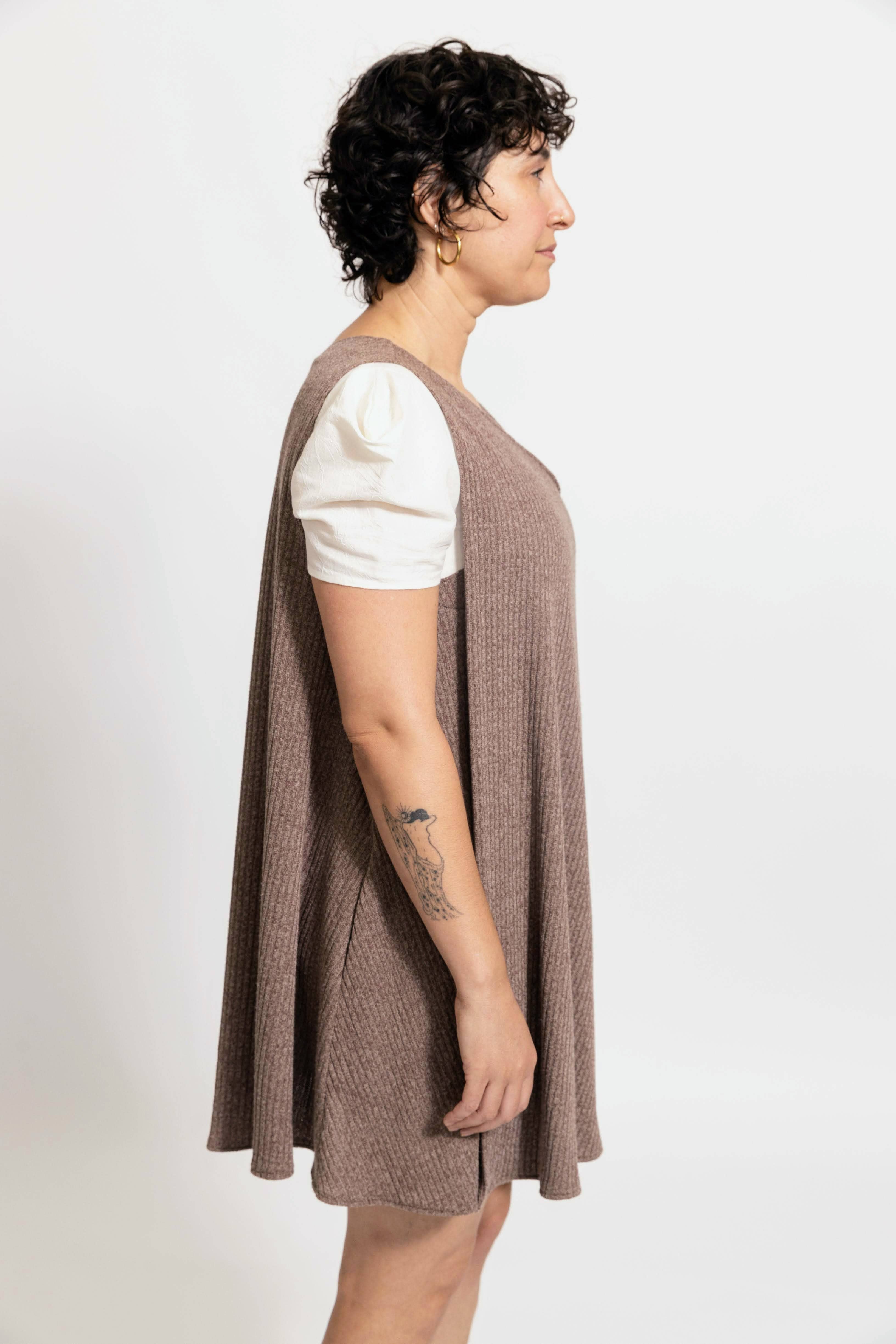 CQuinn - Wholesale Dress - Women's - Belfast Dress - Mocha3